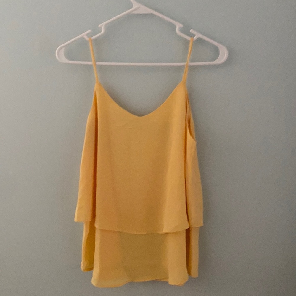 Yellow dress shirt